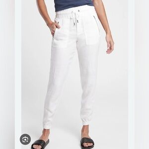 Athleta Cabo Linen Jogger